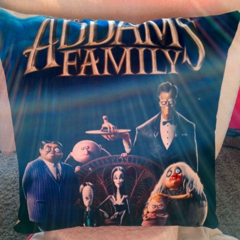 The Adam's family pillow